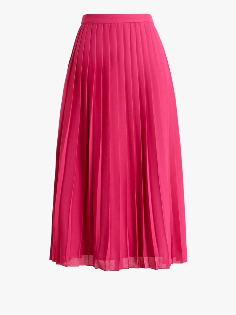 J. Crew Pleated Maxi Skirt - Fuchsia - Picture 2 of 5